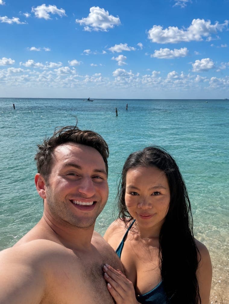 Michael and Christina, the founders of Nomad